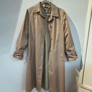 London Fog Women's Tan Trench Coat
